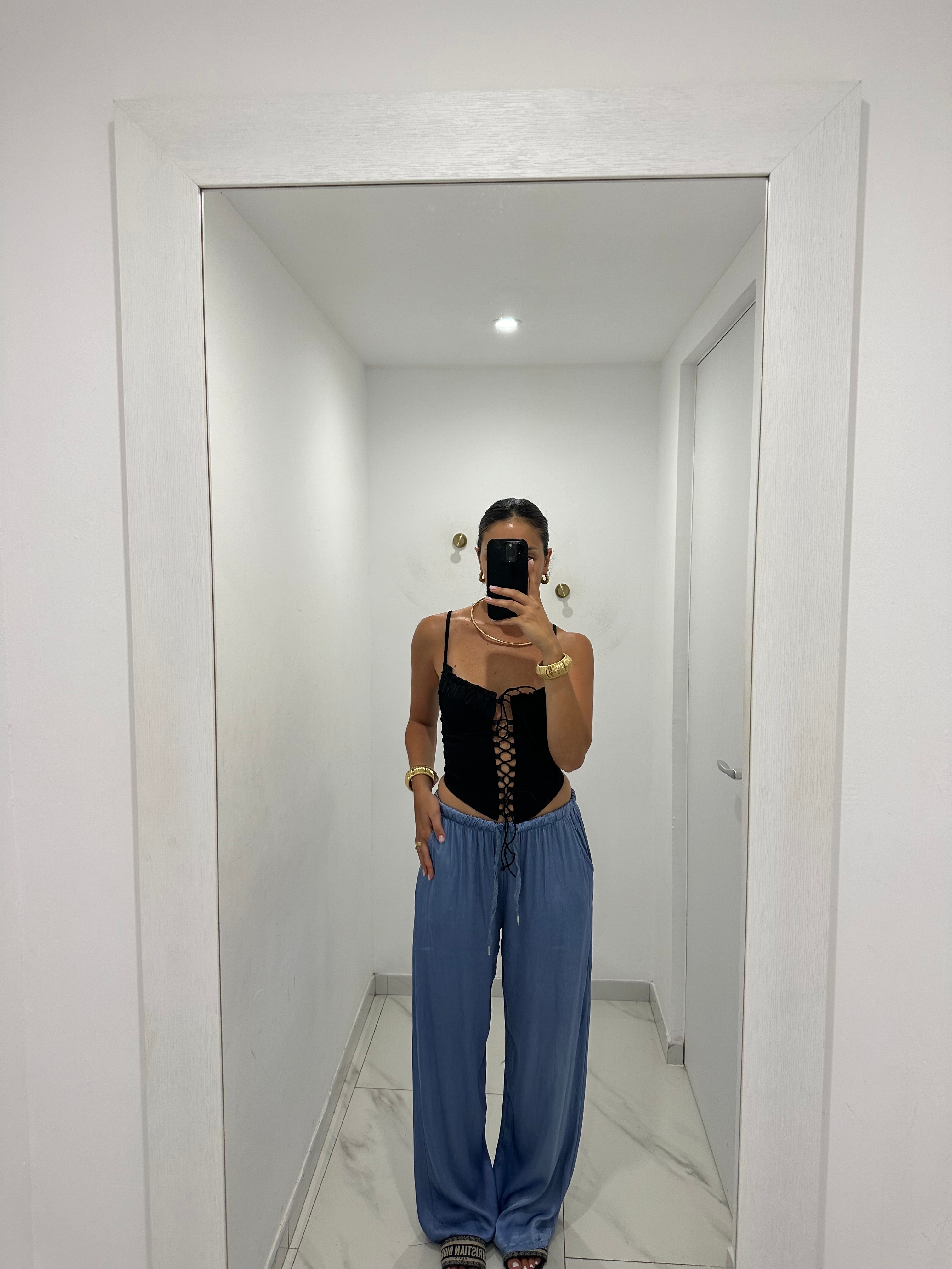 Pantalone Satin