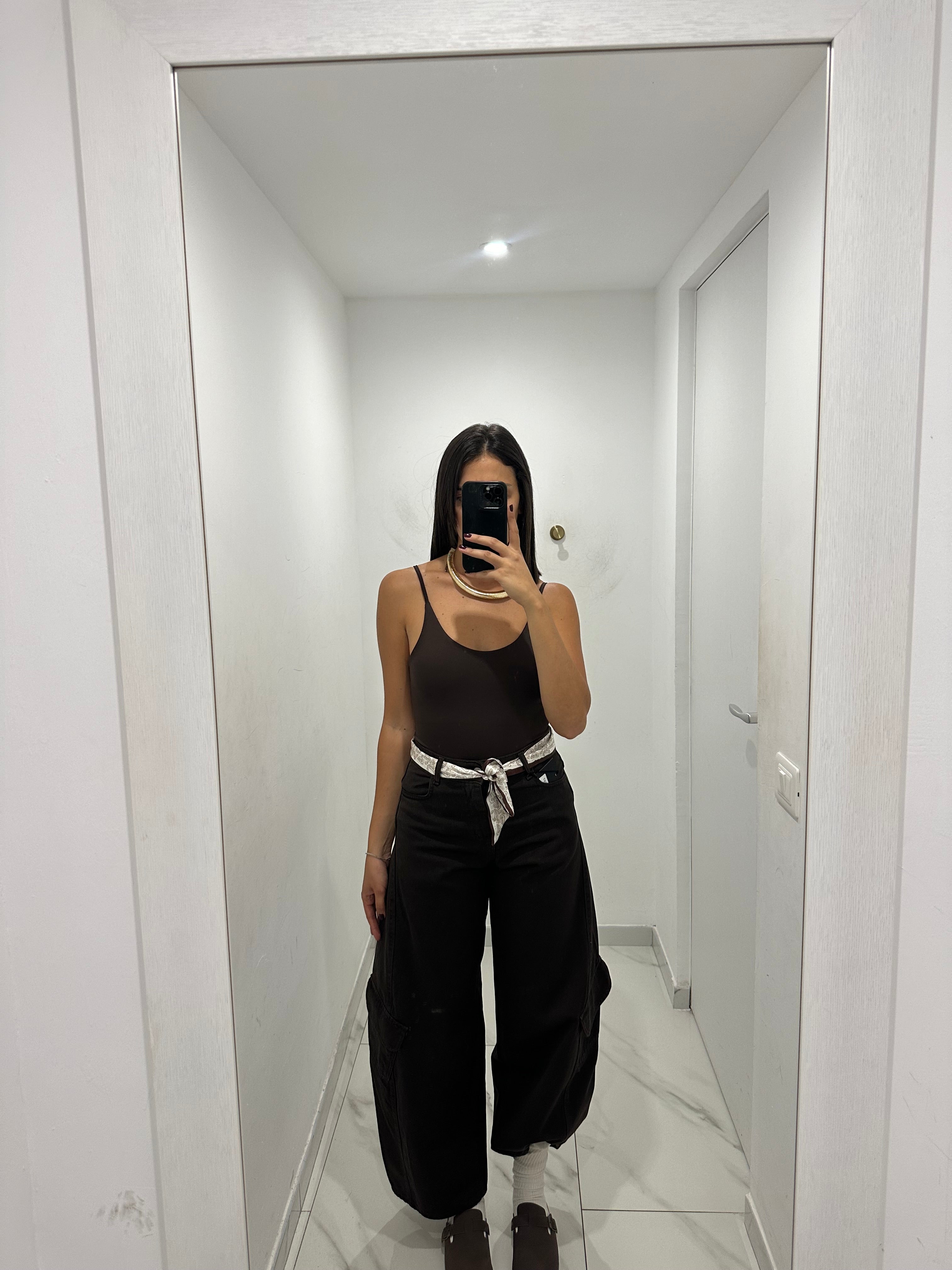 Jeans choco bandana