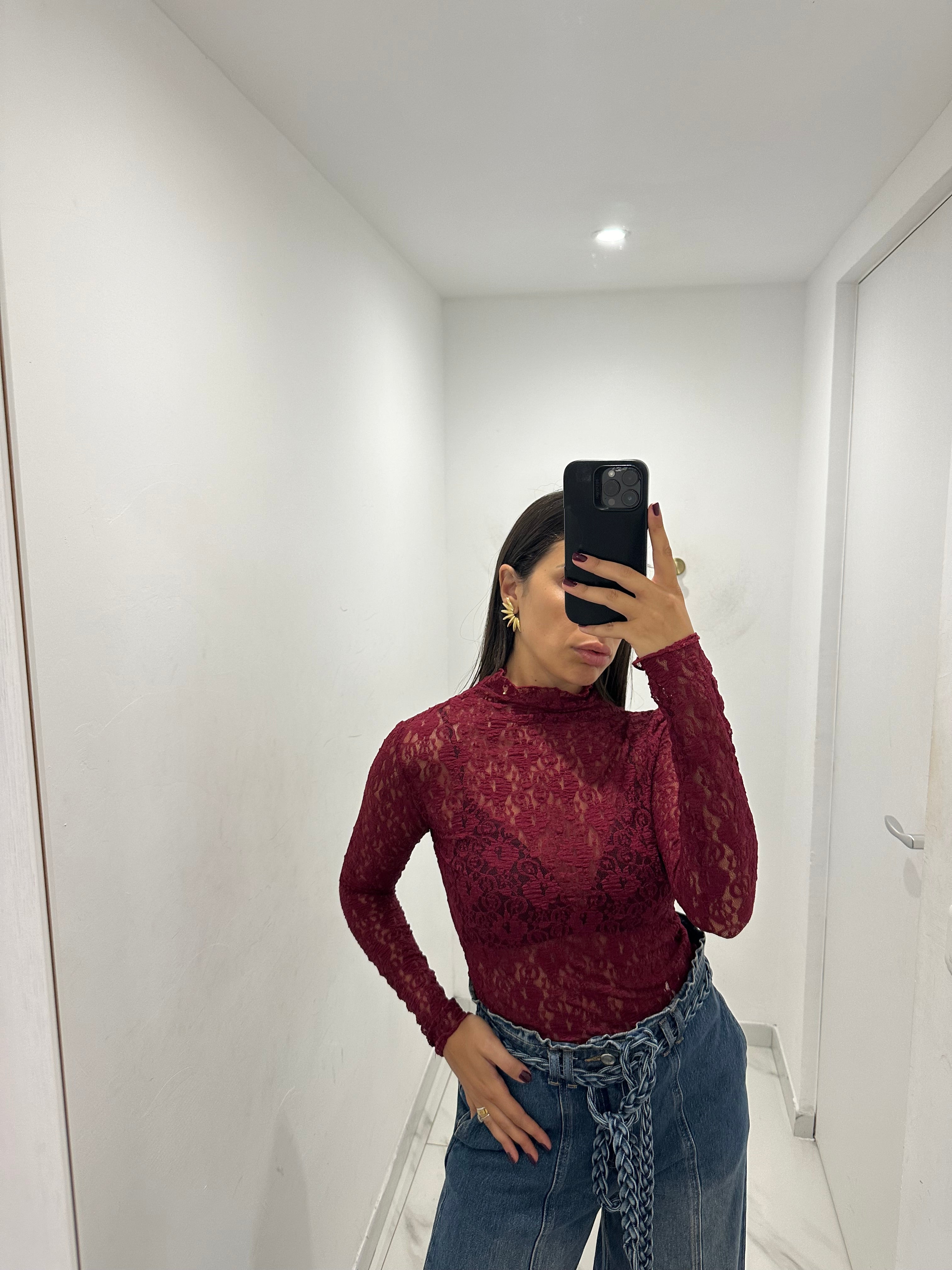 Maglia pizzo