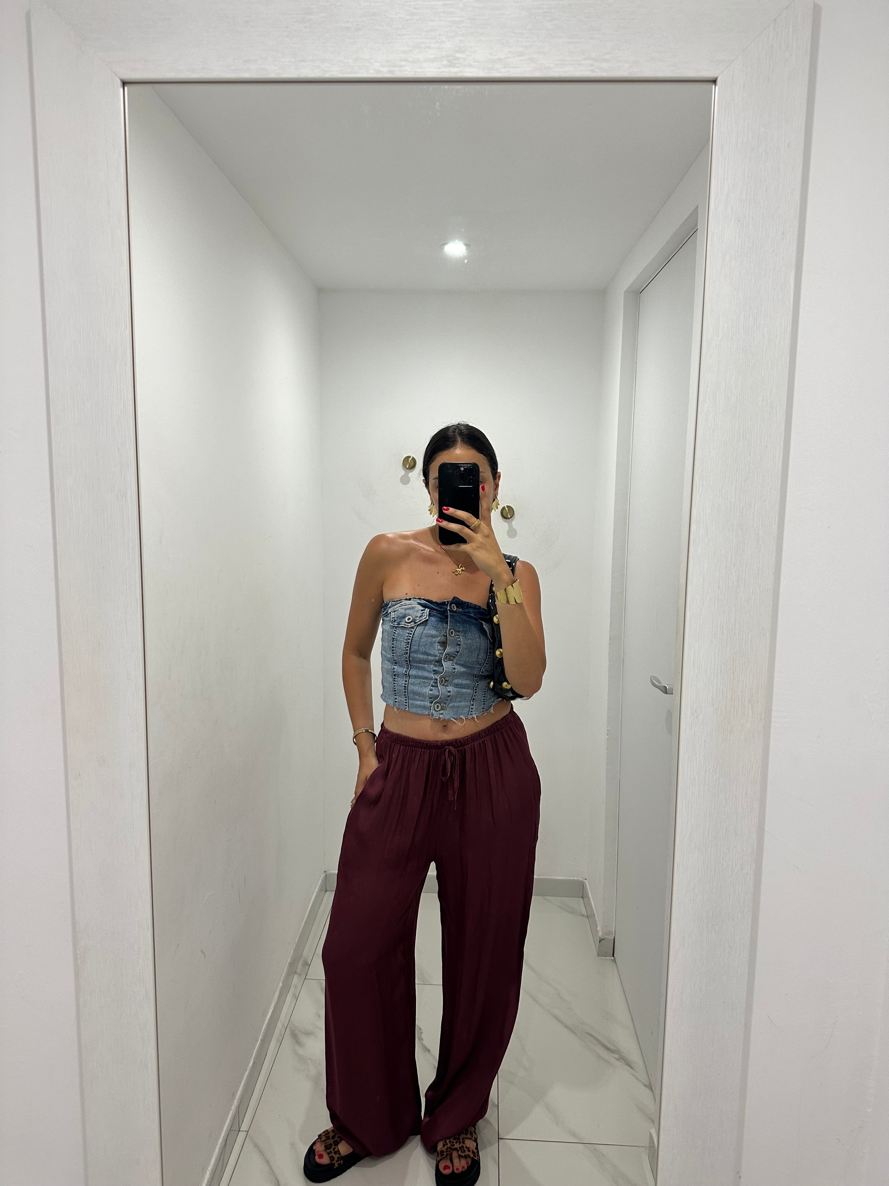 Pantalone Satin