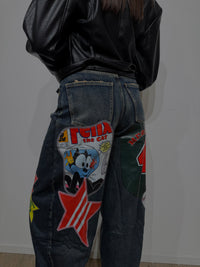 Jeans stickers