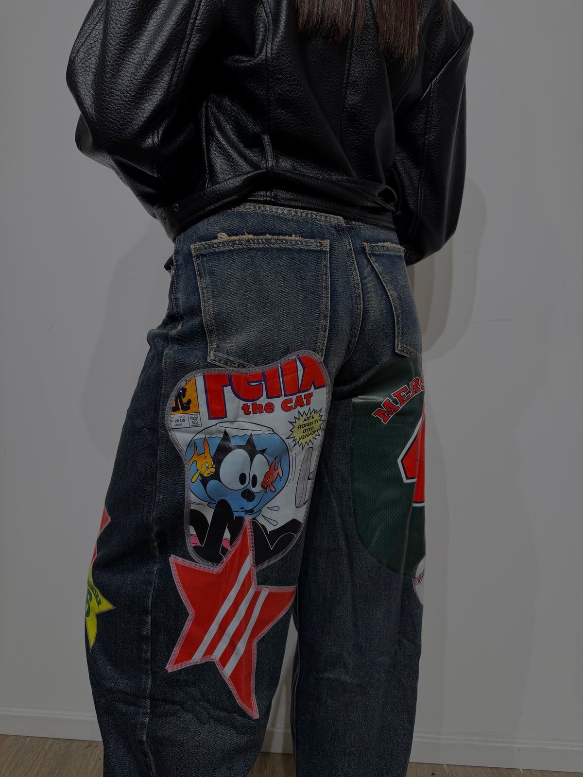 Jeans stickers