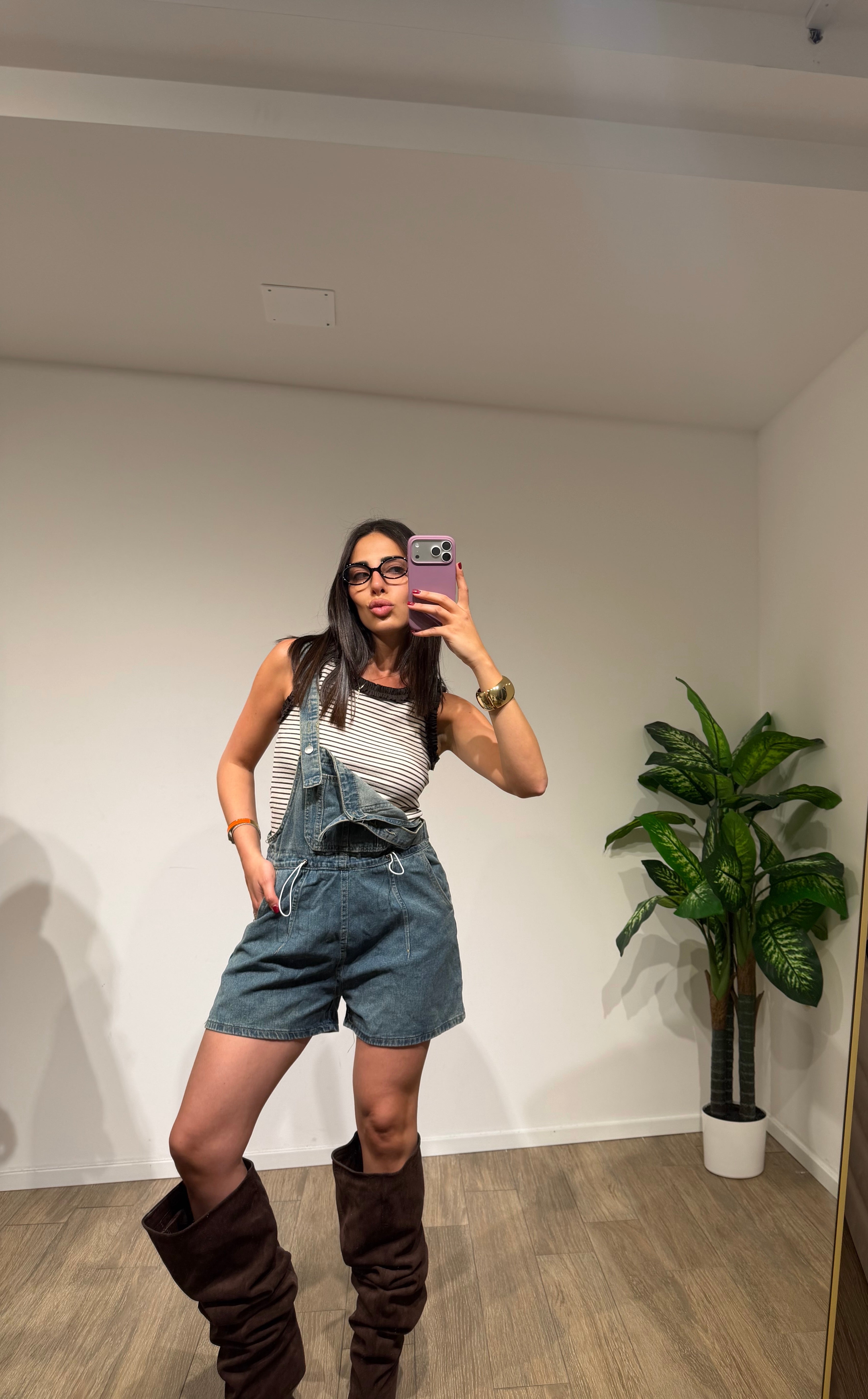 Salopette in Denim