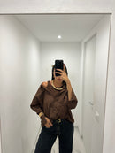 Camicia+canotta cioccolato