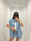 Camicione in denim