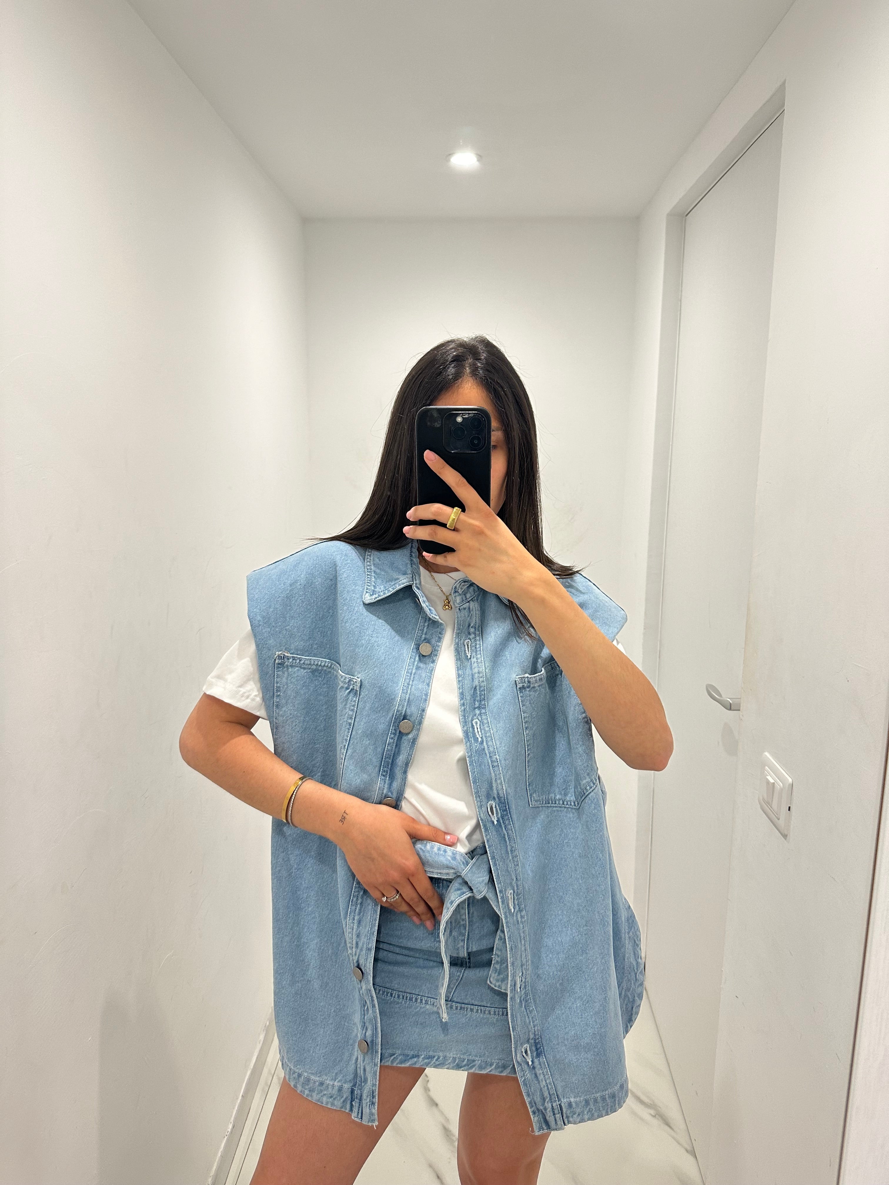 Camicione in denim