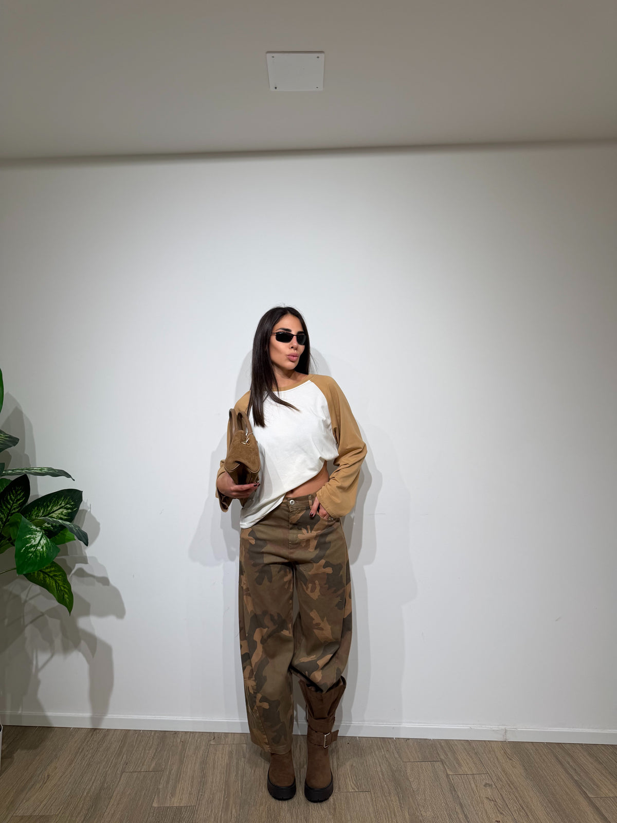 Panta Camouflage Zara