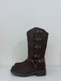 Stivale miu miu camoscio