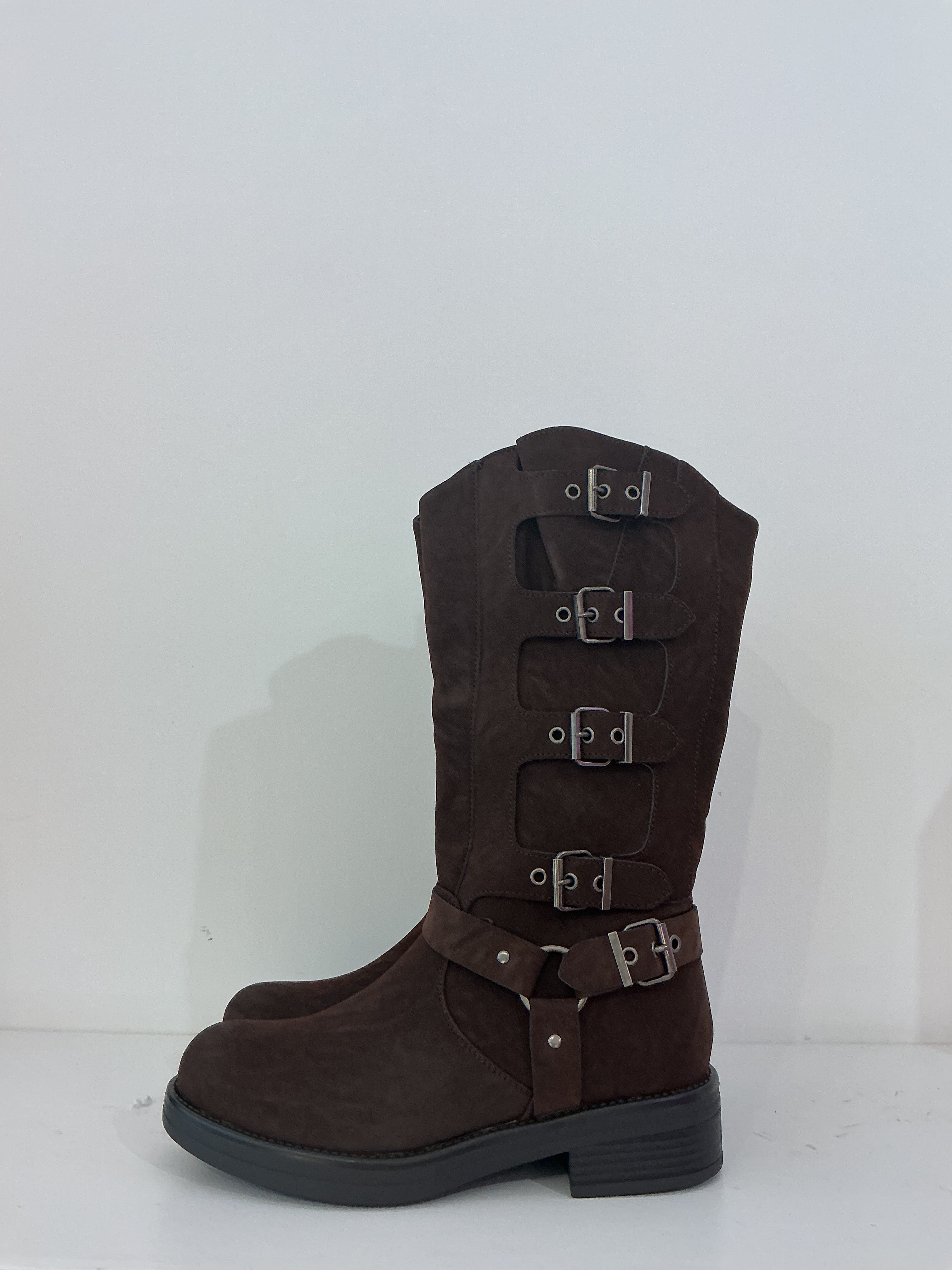 Stivale miu miu camoscio