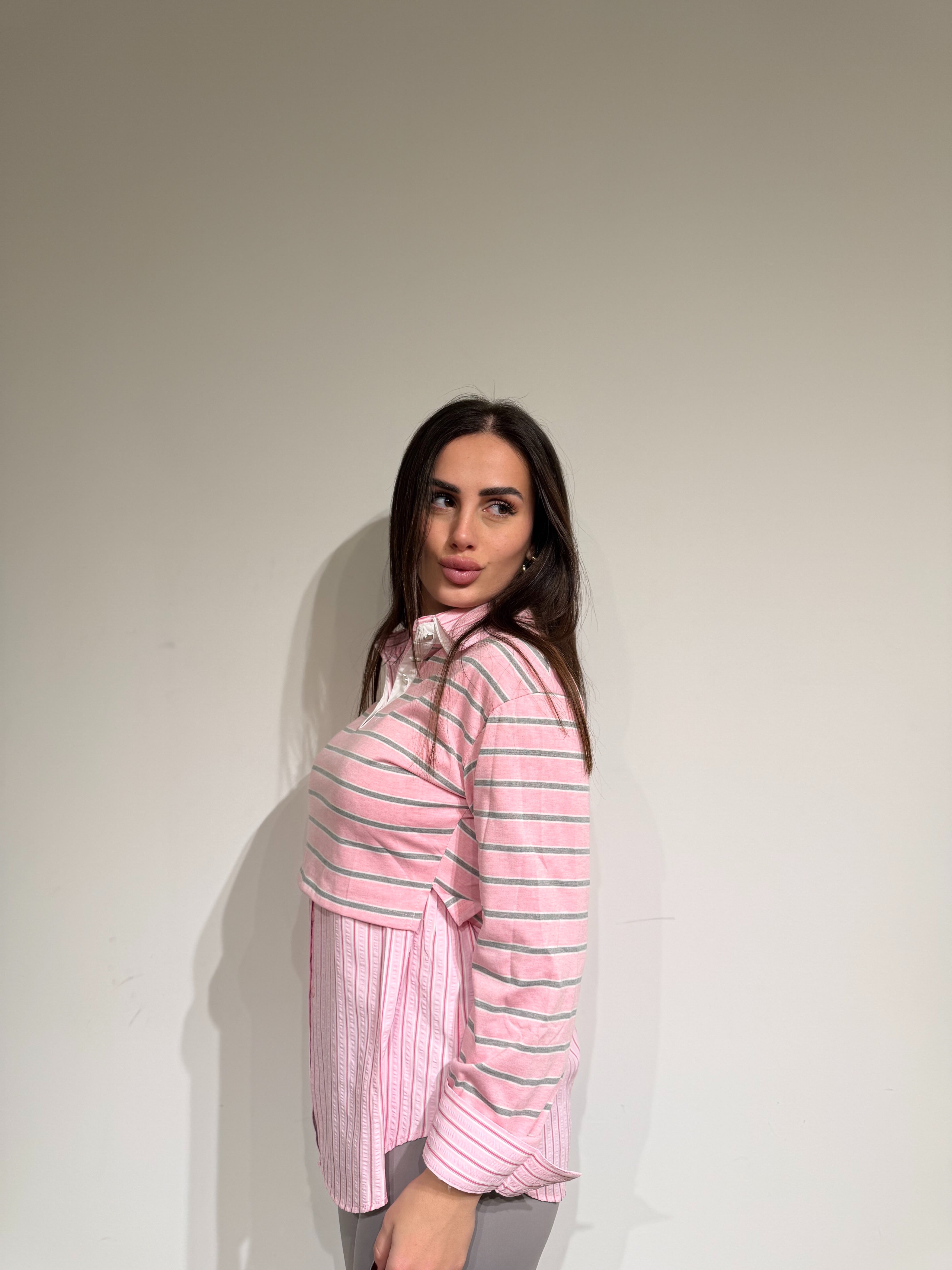 Maglia+camicia Rose