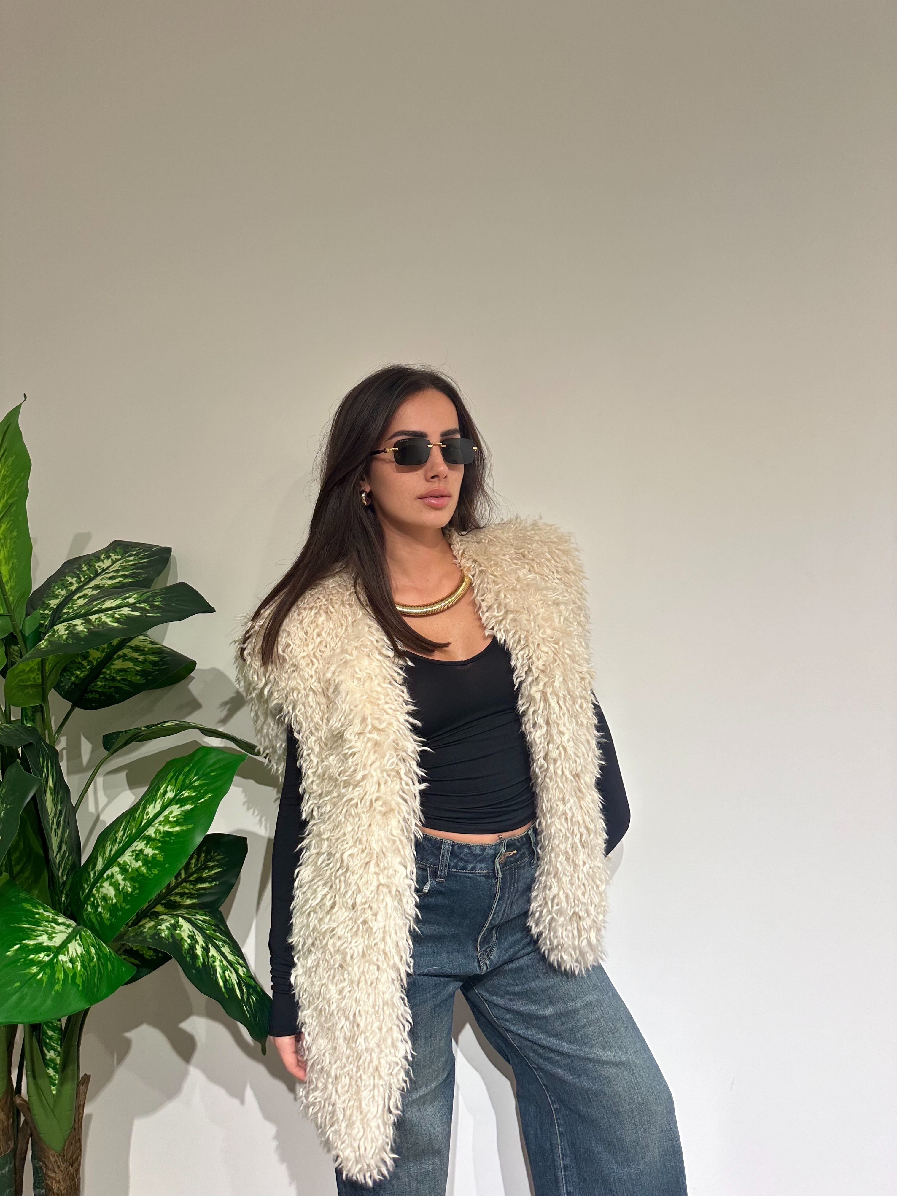 Ecopelliccia smanicata Luna