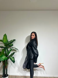 Trench ecopelle super felpato