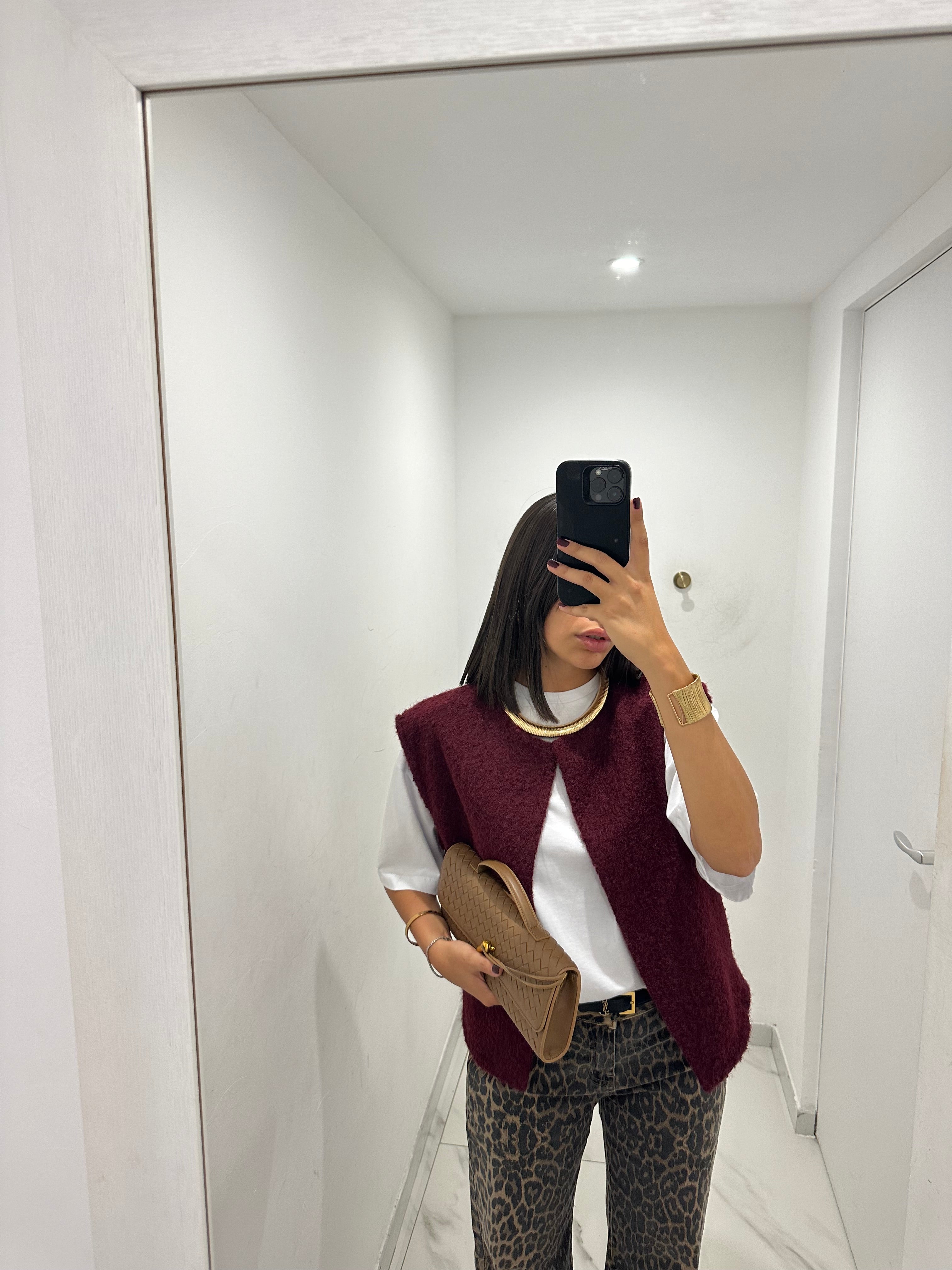 Gilet effetto Lana