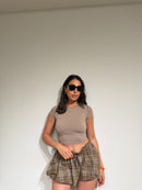 T-shirt crop