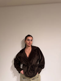 Mini trench Velluto