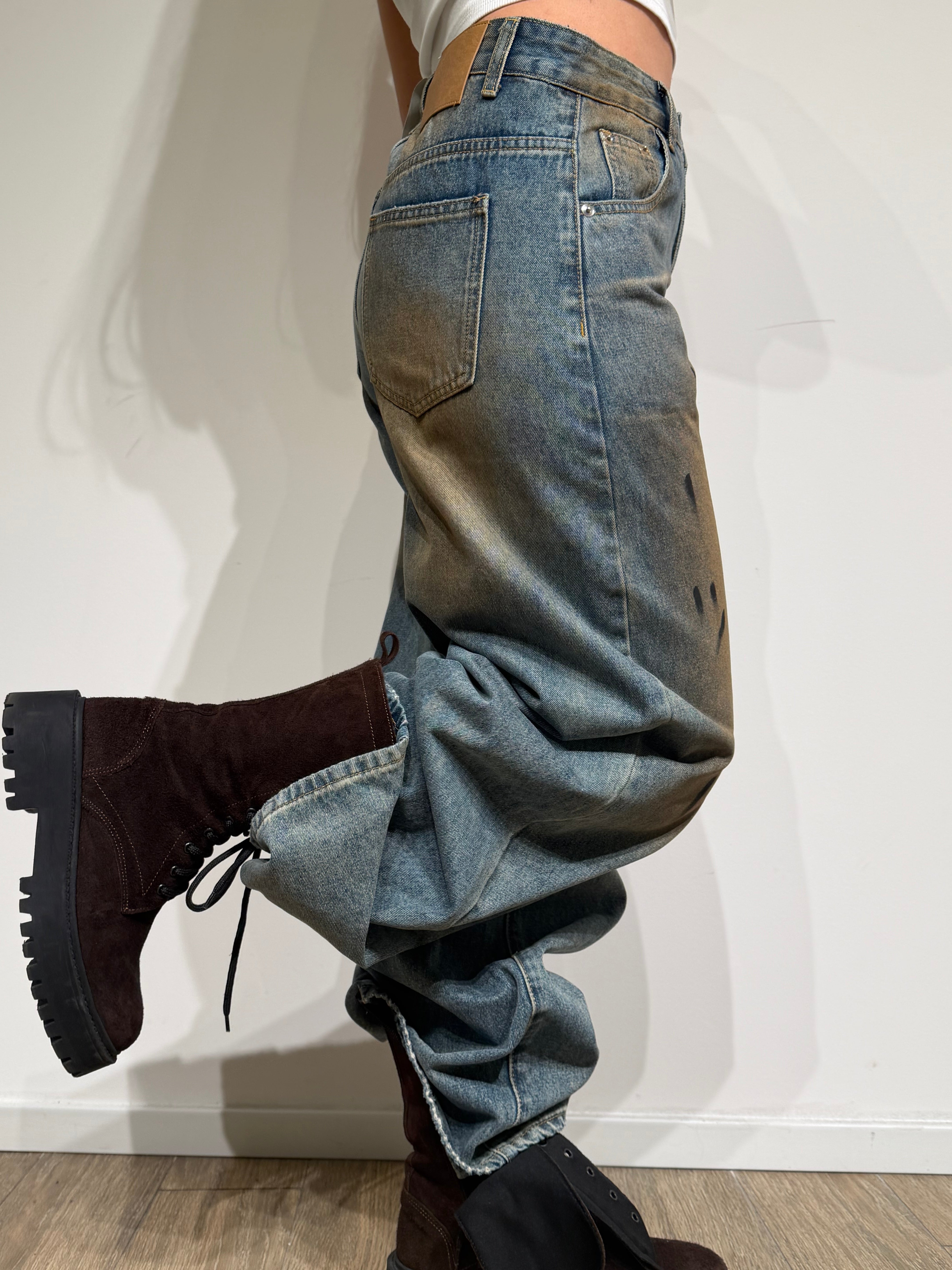 Jeans Macchia