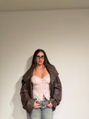 Chiodo ecopelle mod.zara