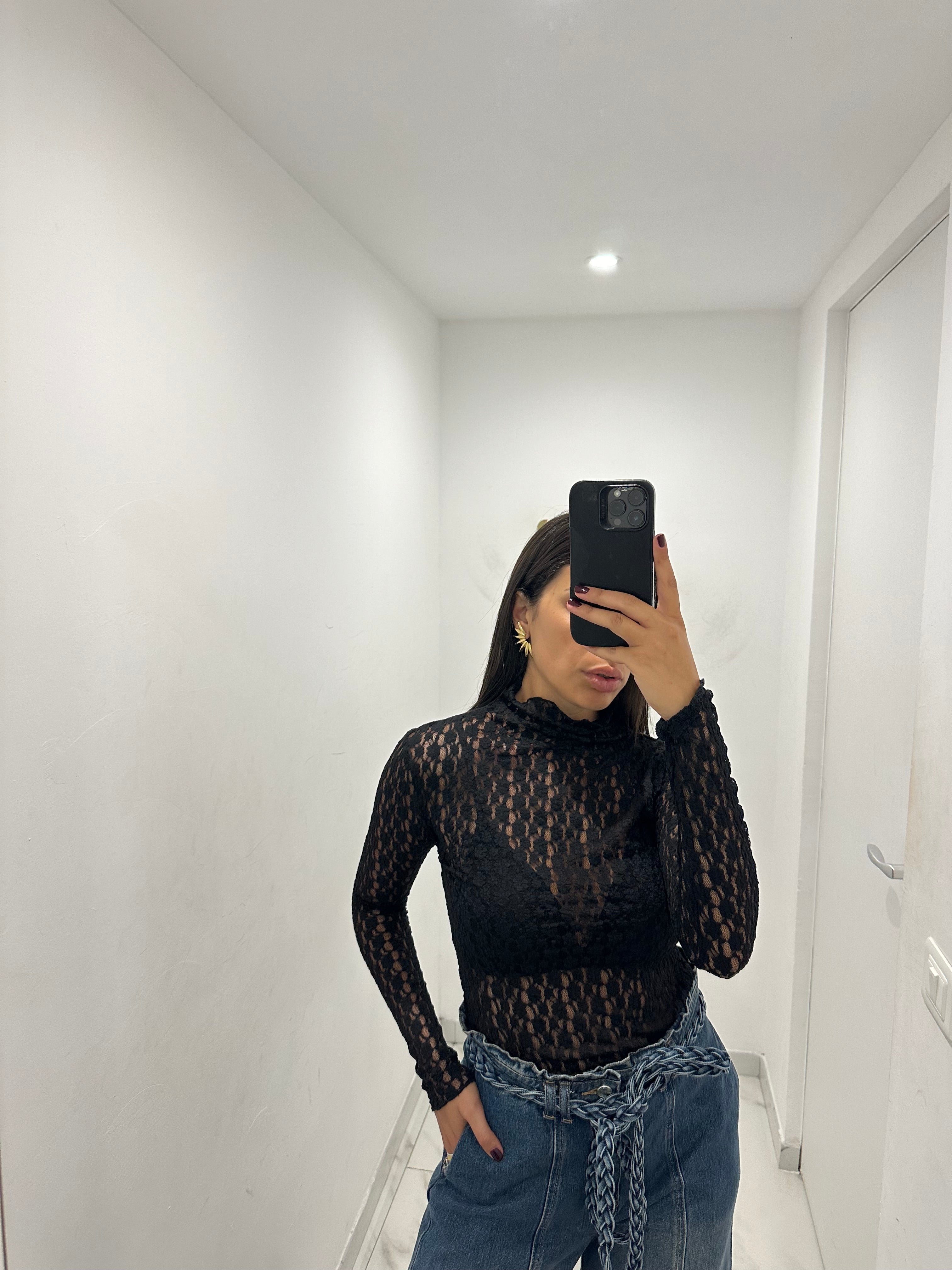 Maglia pizzo