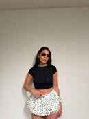 T-shirt crop