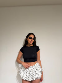T-shirt crop
