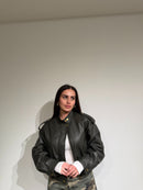 Giacca ecopelle Green