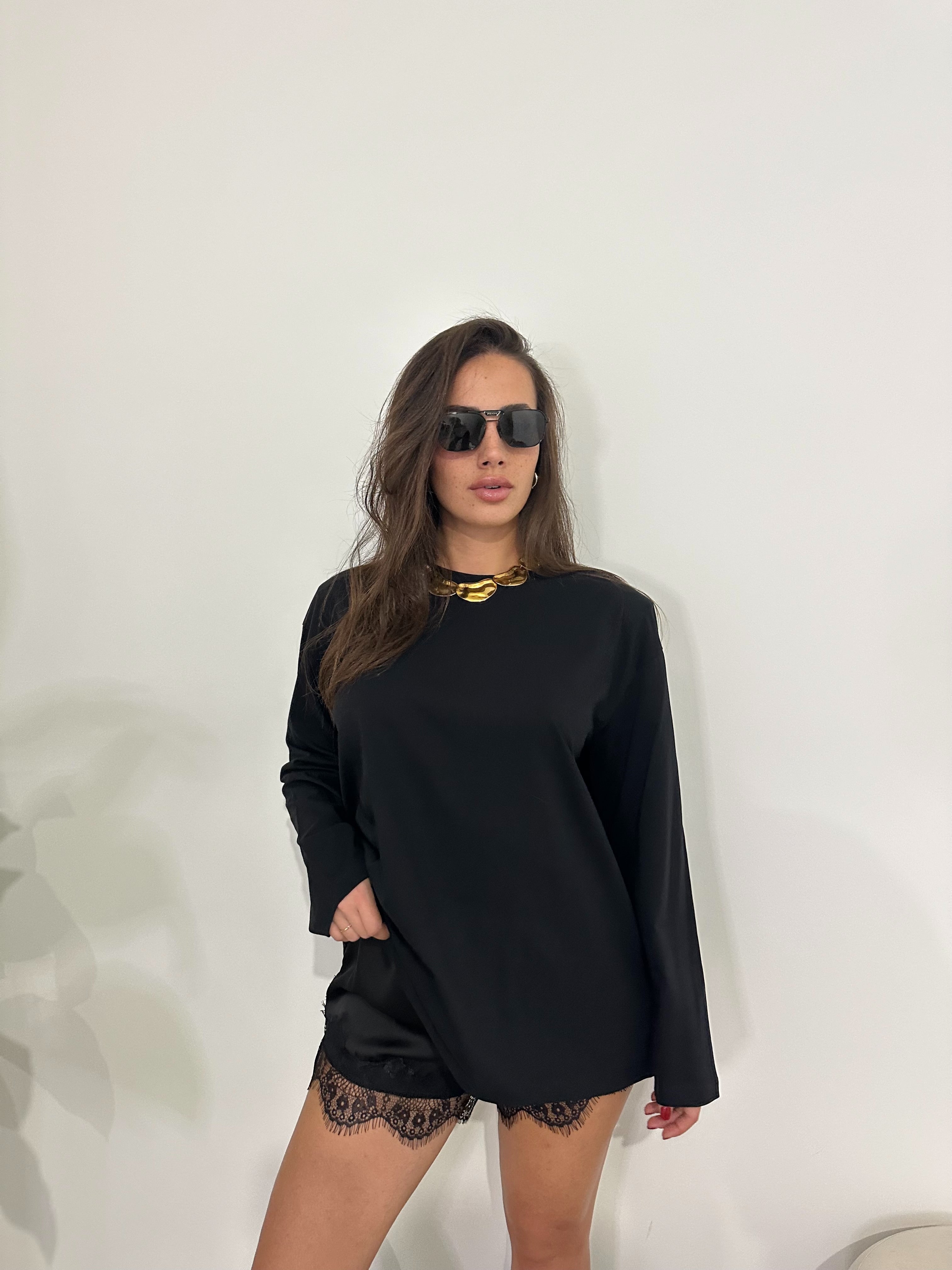 T-shirt spalline