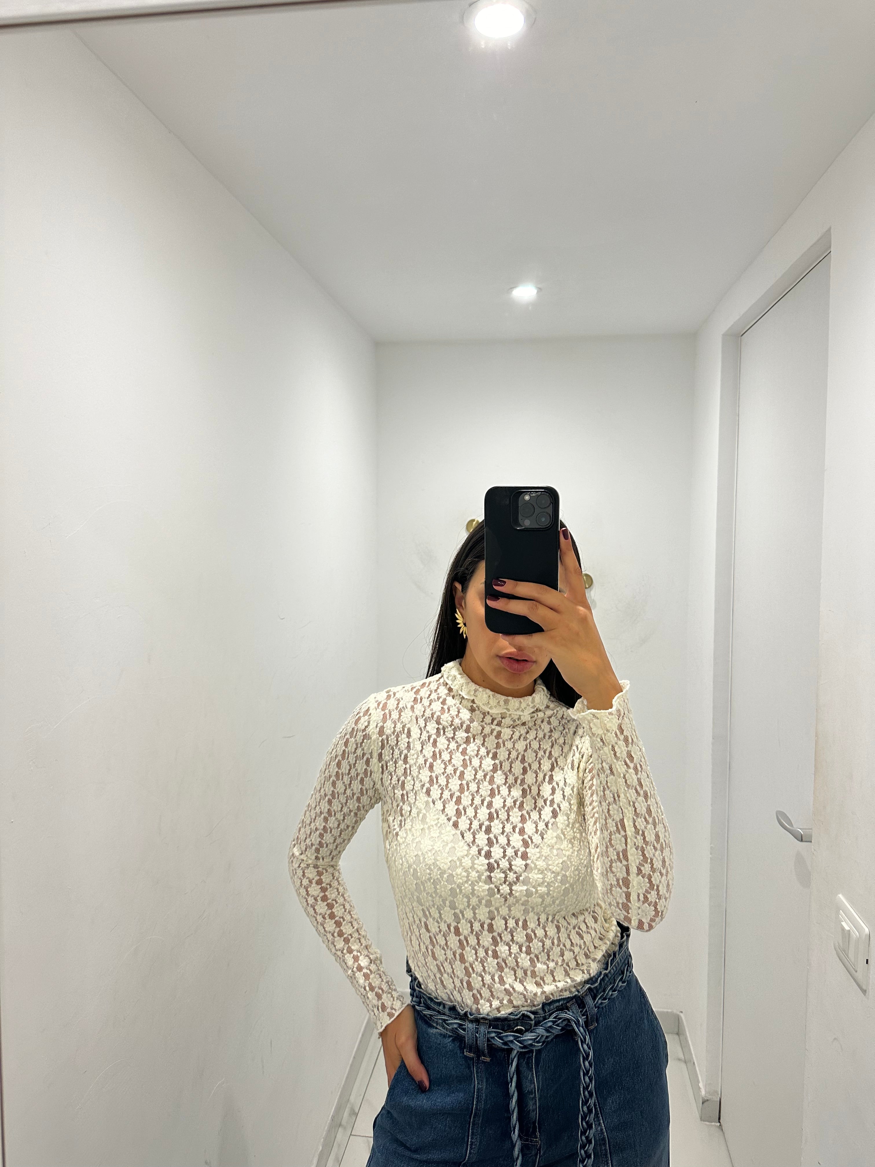 Maglia pizzo