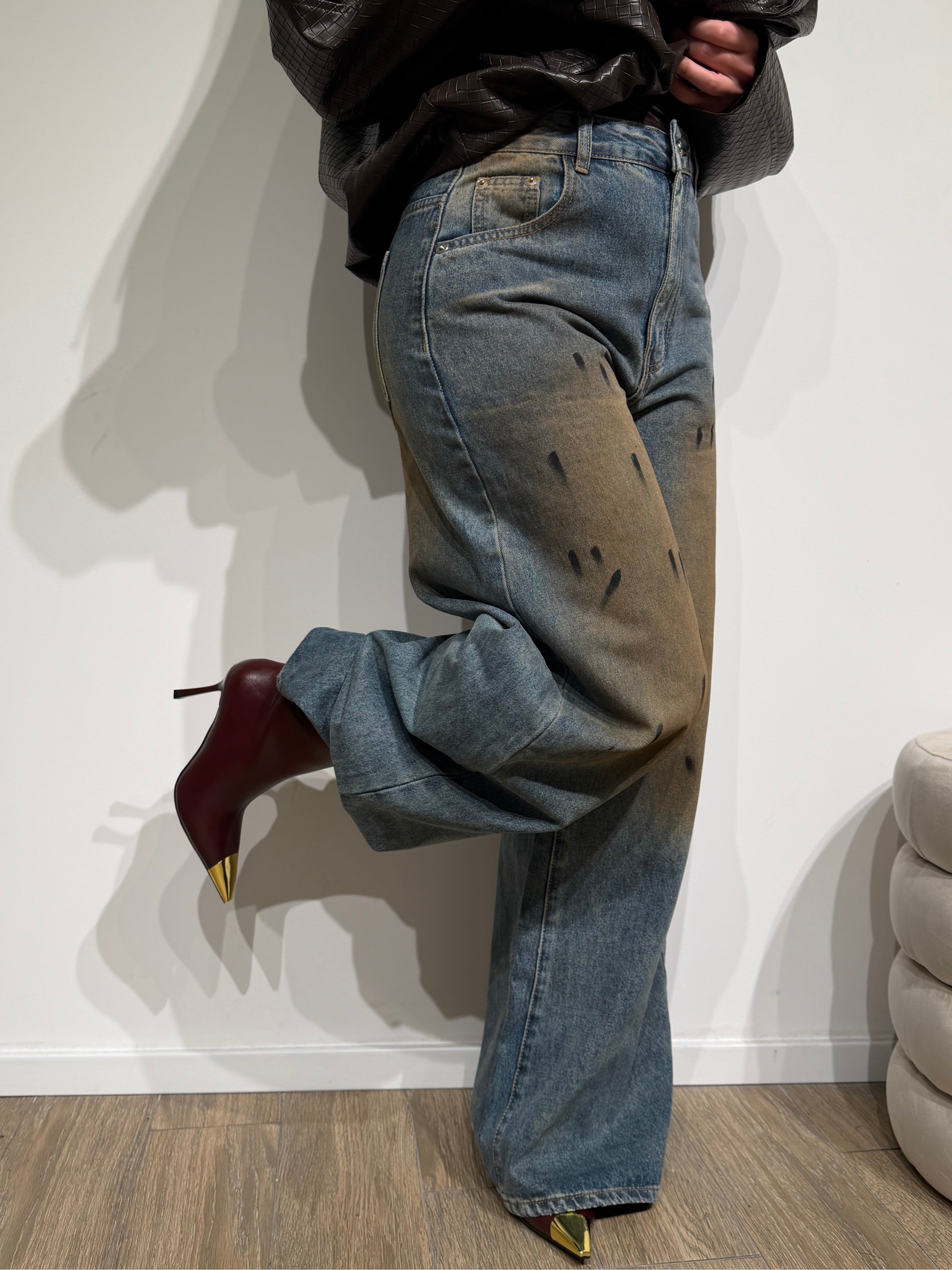 Jeans dirty
