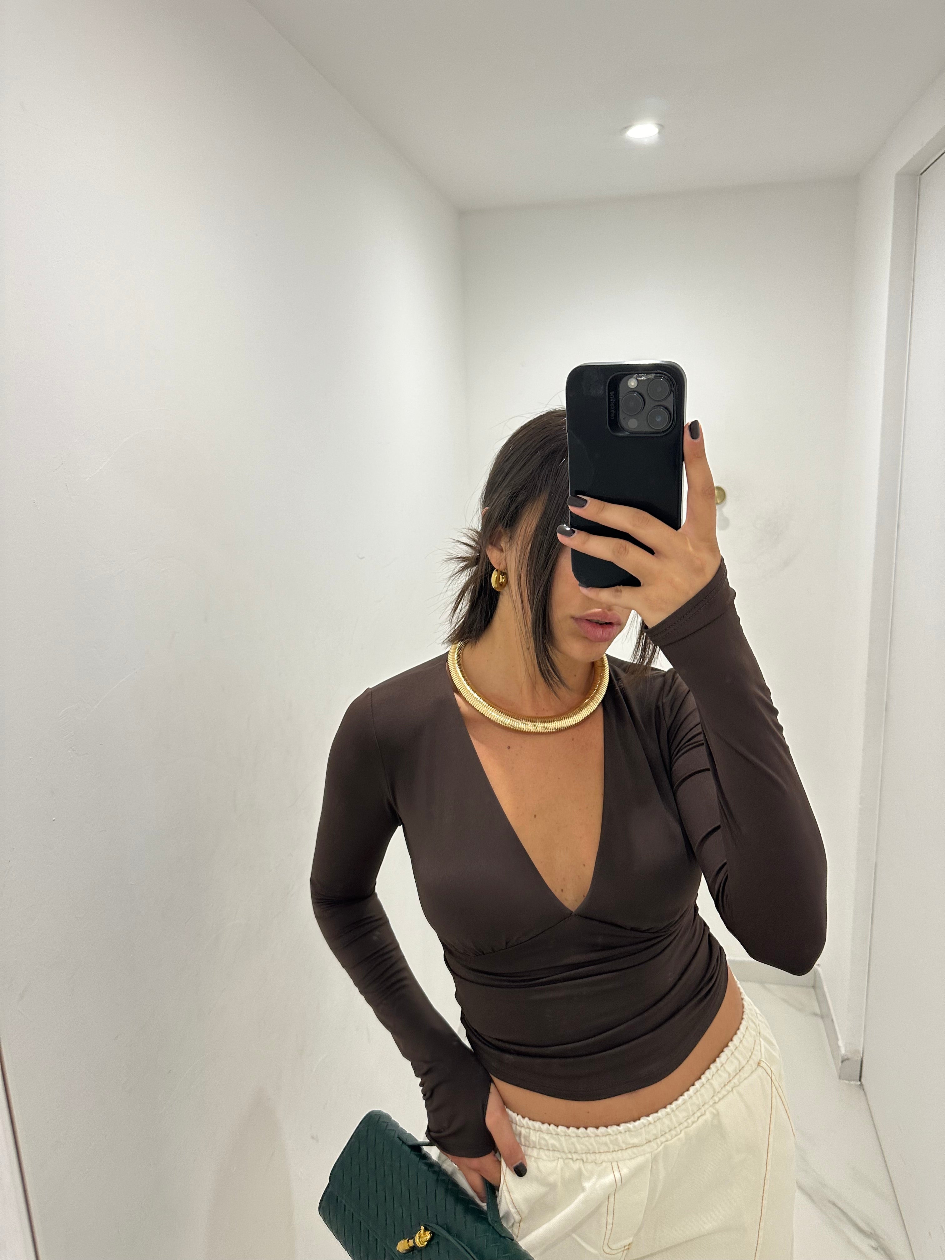 Maglia scollo V