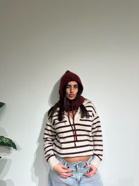 Maglioncino Metà zip