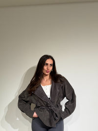 Mini trench Velluto