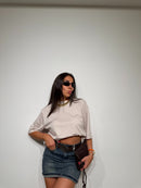T-shirt over