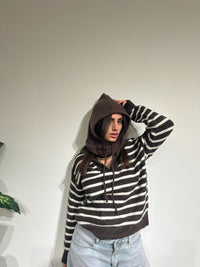 Maglioncino Metà zip