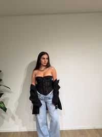 Jeans fiocco