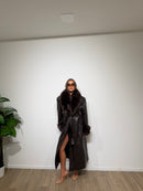 Trench/cappotto ecopelle