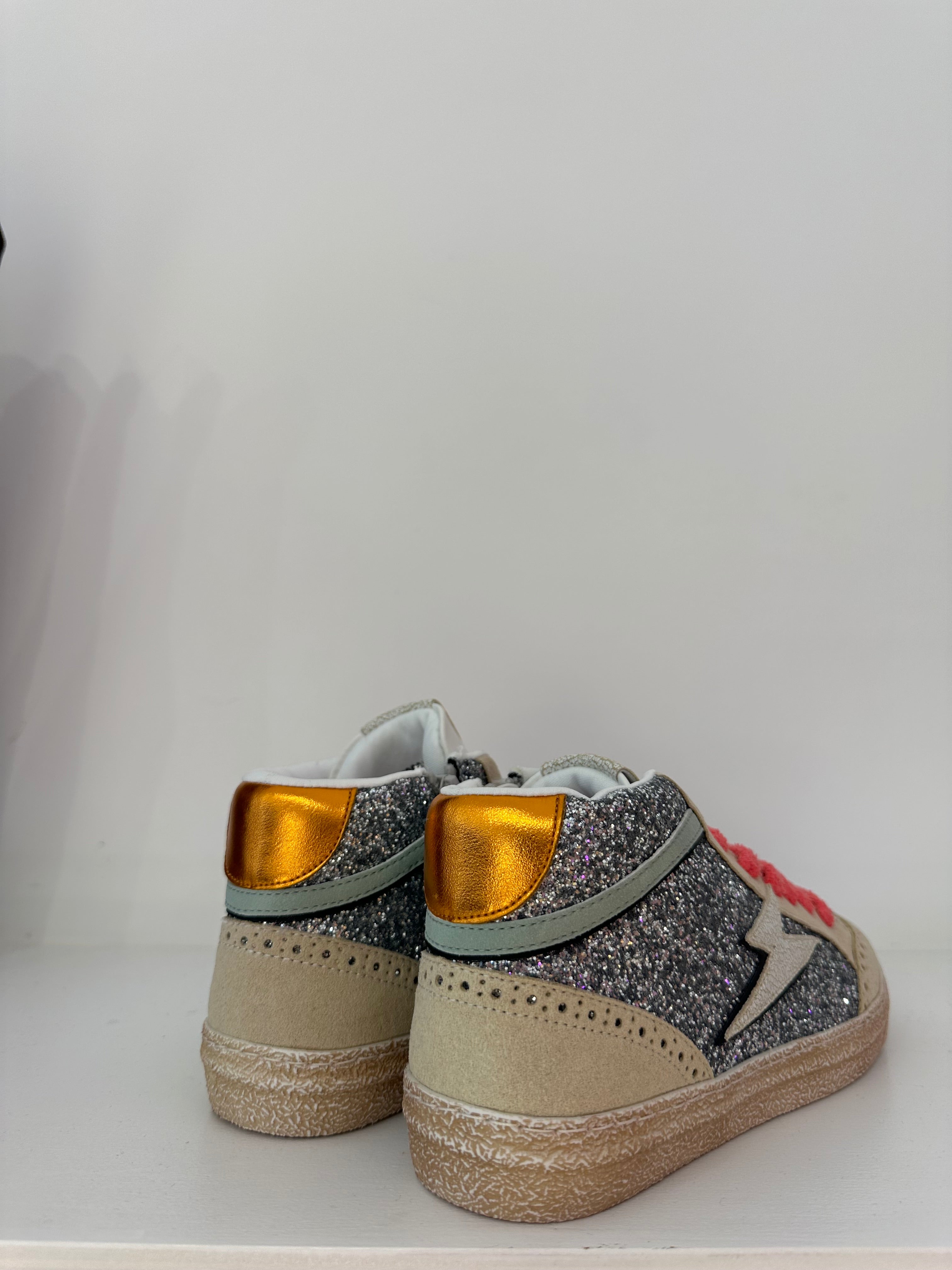 Sneakers simil golden