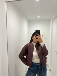 Bomber ecopelle