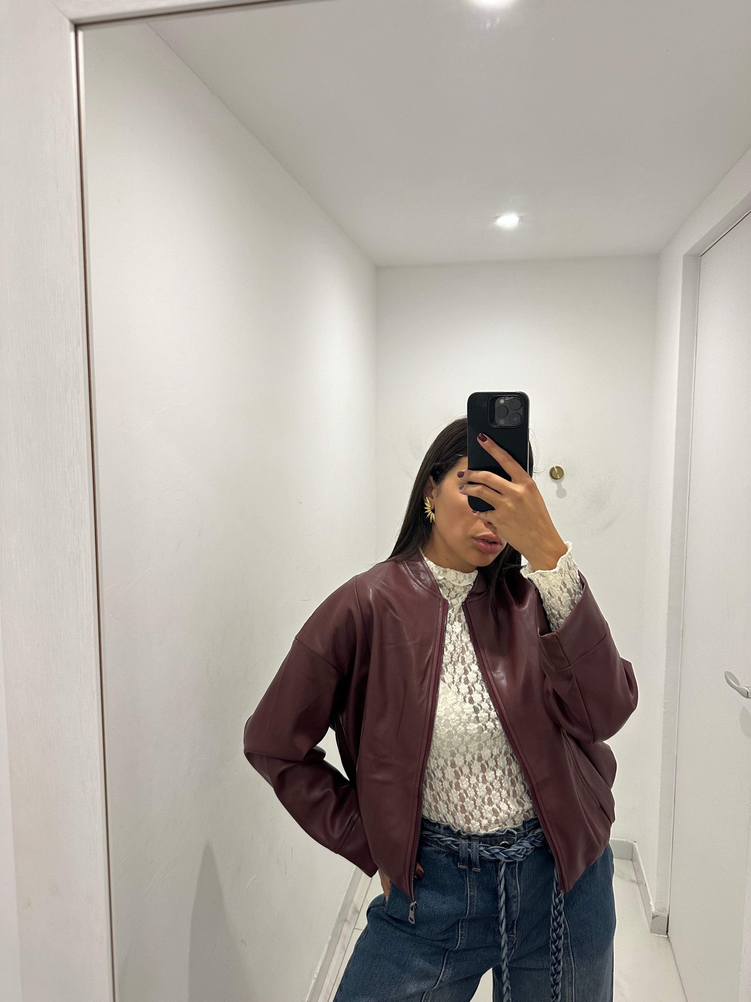 Bomber ecopelle