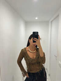 Camicia Stella in pizzo