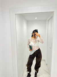 Jeans camoscio