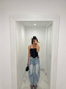 Jeans Balloon borchia