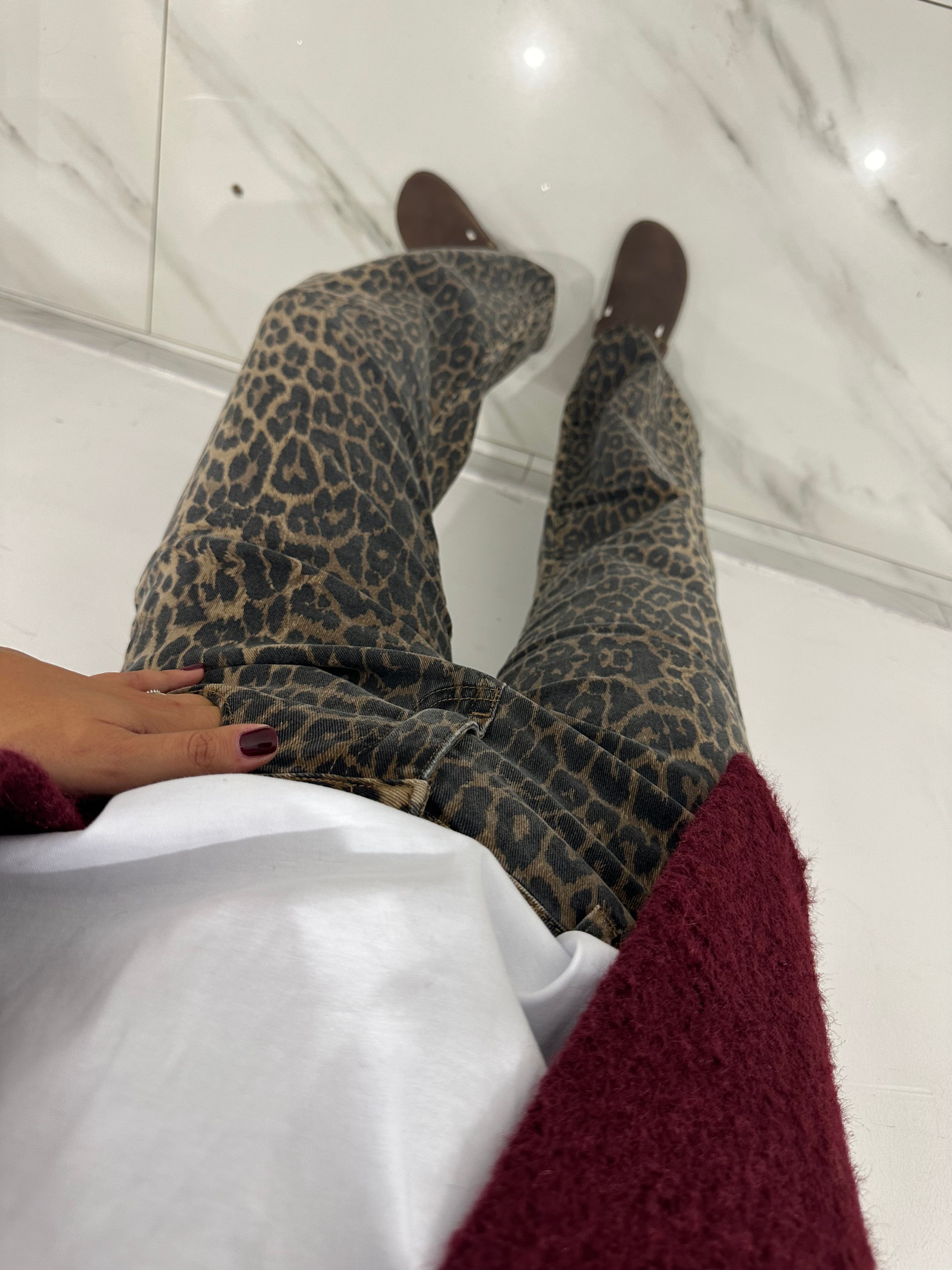 Jeans Leopardo