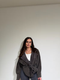 Mini trench Velluto