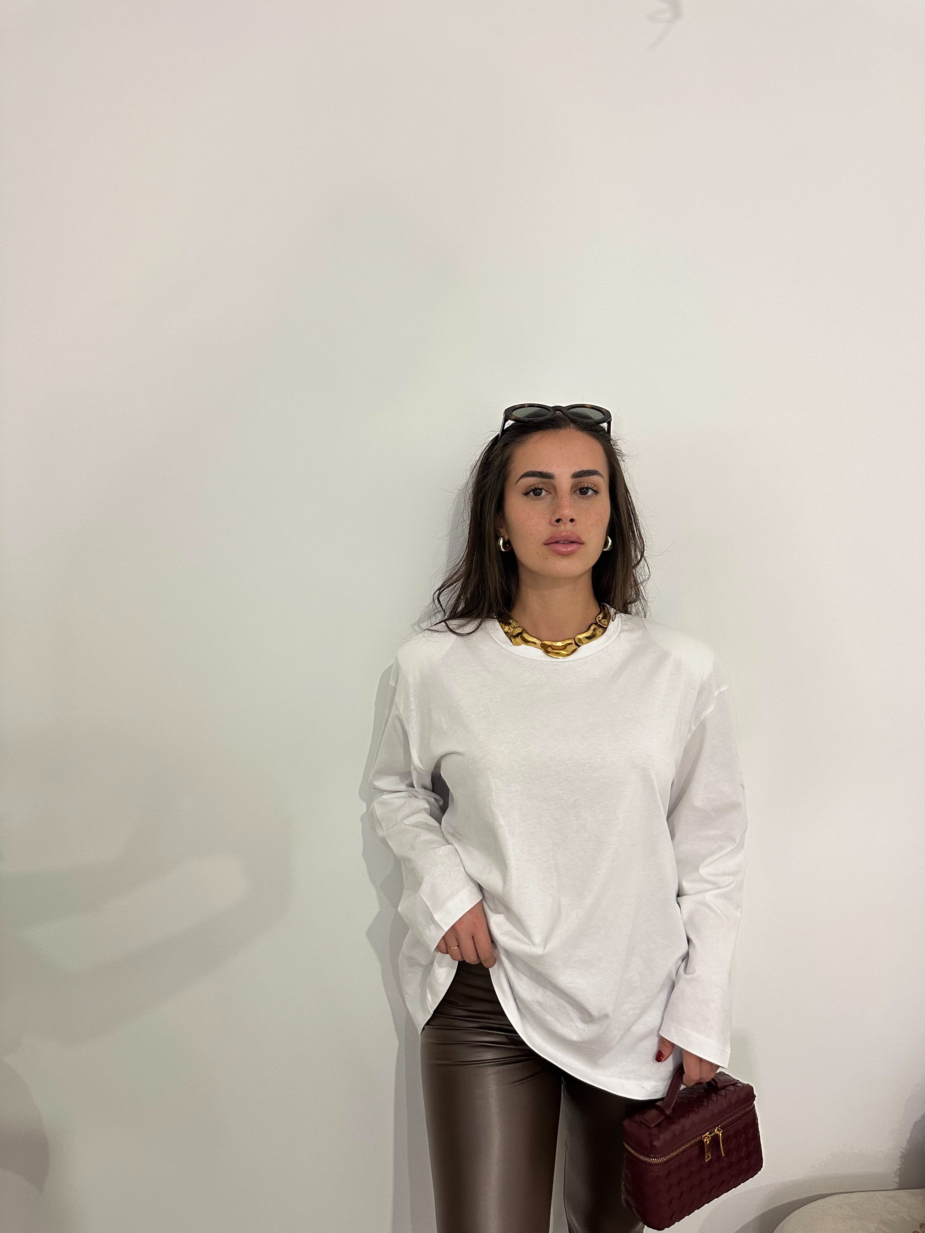 T-shirt spalline