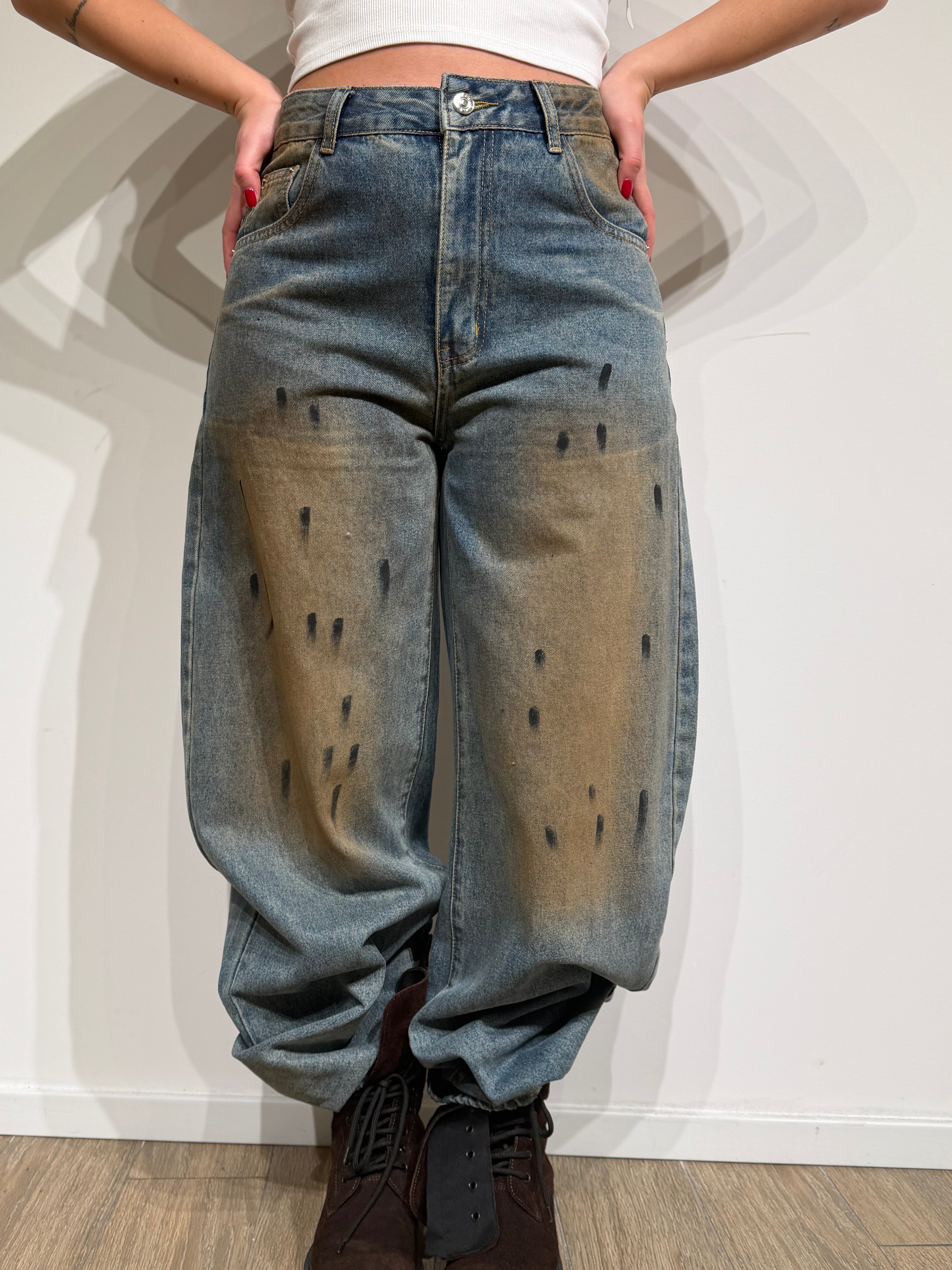 Jeans Macchia