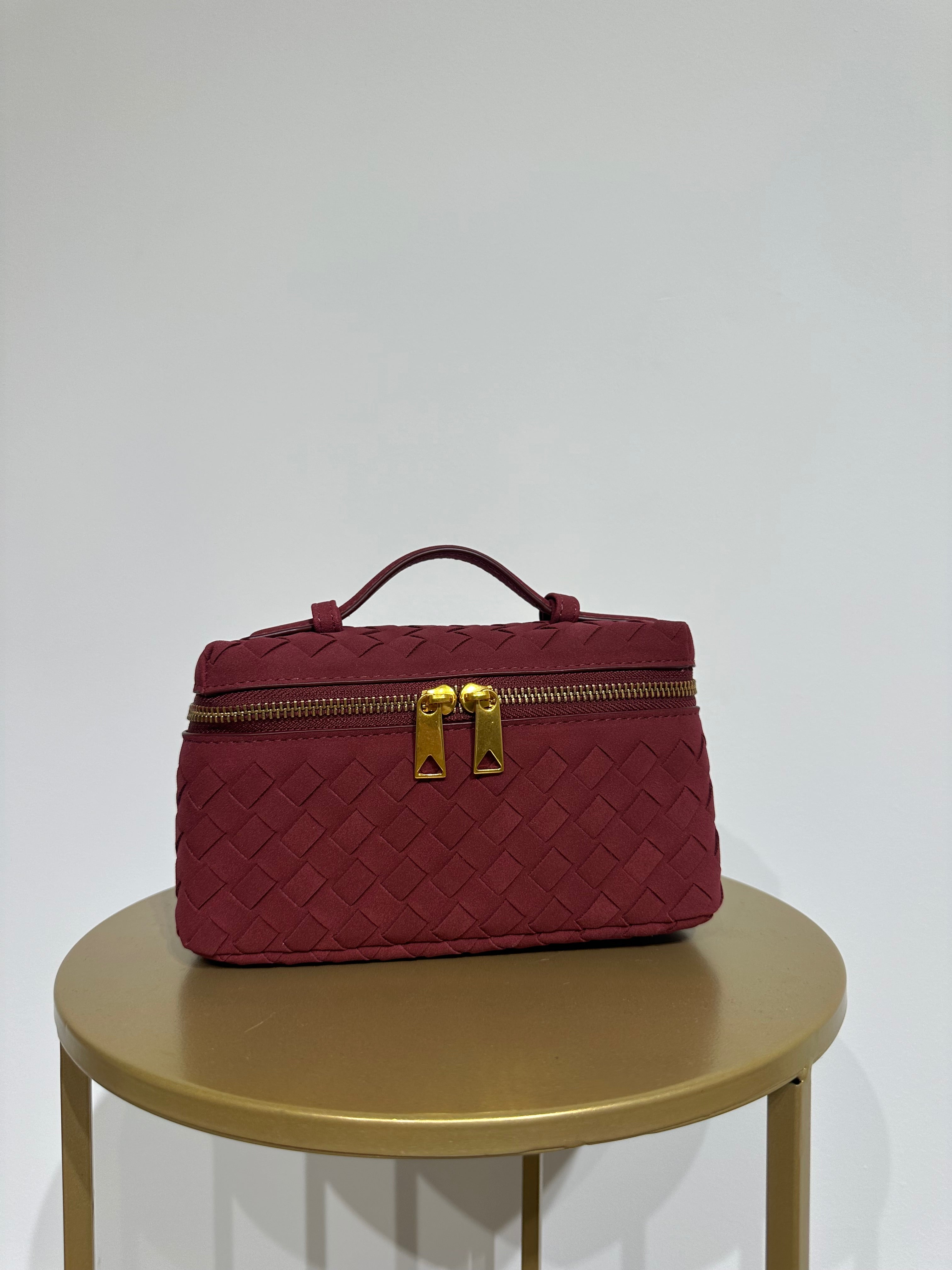 Bauletto mod.bottega camoscio