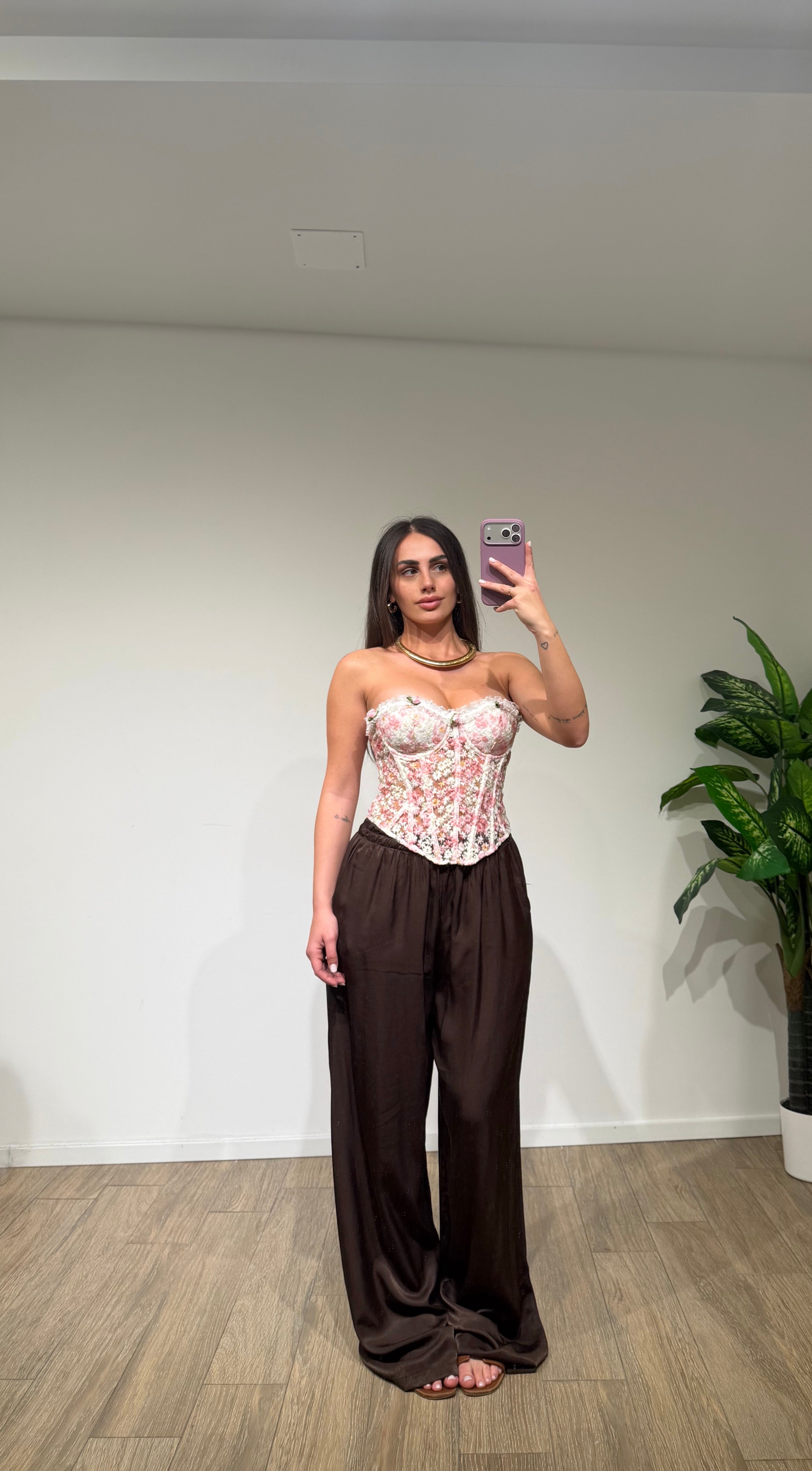 Pantalone Satin