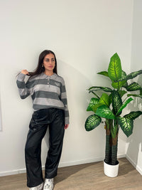 Panta ecopelle Baggy