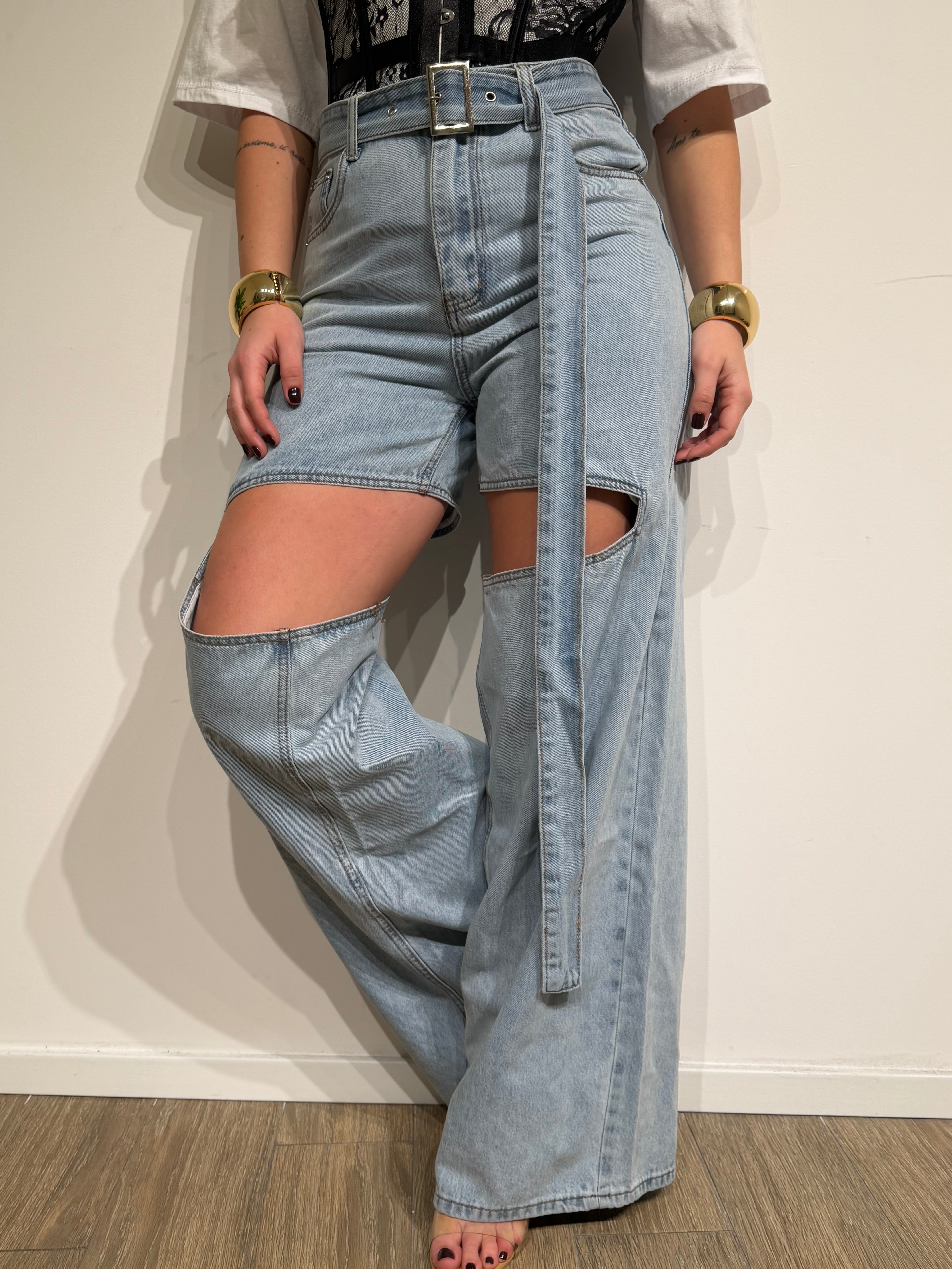 Jeans taglio