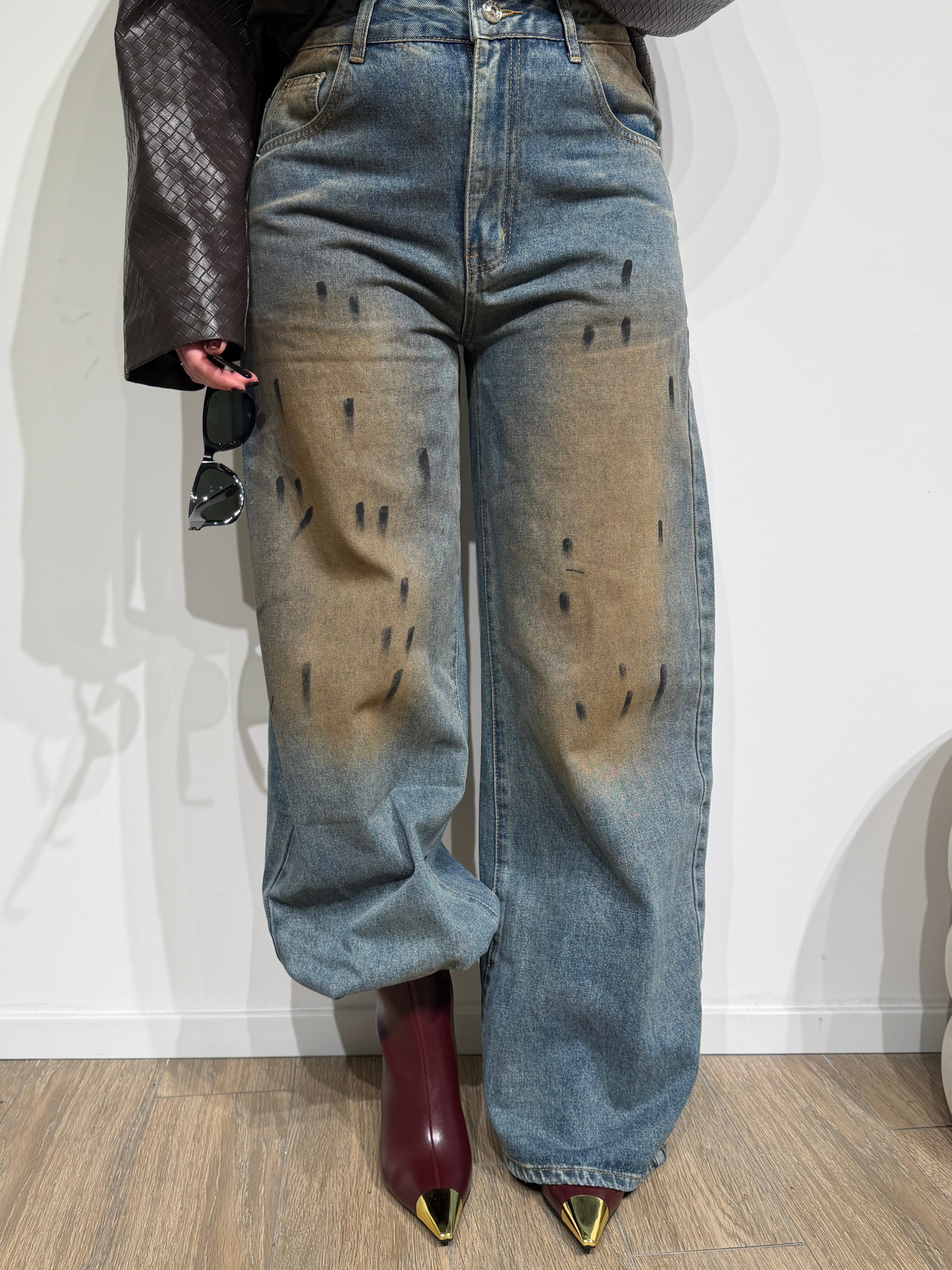Jeans dirty